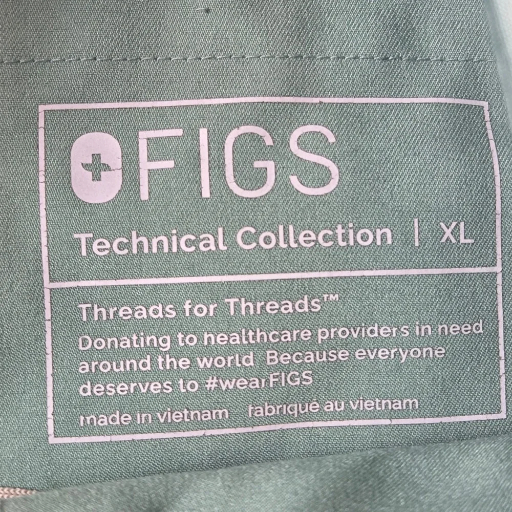 Figs Axiom Scrub T2001 Pants Mens XL Green 1171